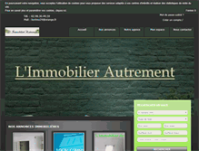 Tablet Screenshot of immobilier-kerhuon.com